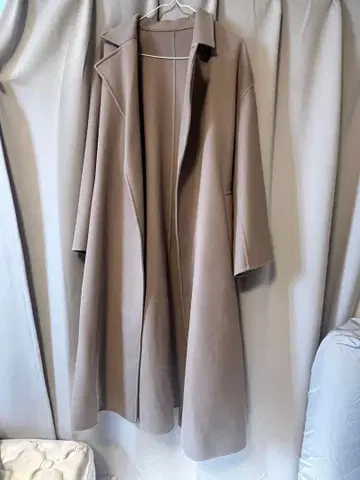 프레이 아이디 베이지 롱 코트 사이즈 0