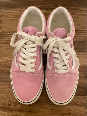 핑크 반스 스니커즈