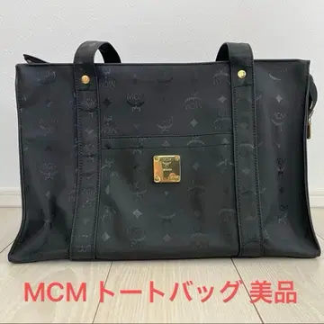 MCM 토트백 블랙 새상품급