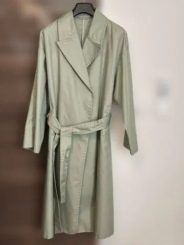 relume 라이트 그린 트렌치코트 사이즈 36