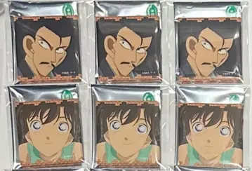 명탐정 코난 코난랜드 TD 메모리얼 캔뱃지 vol.4 코고로 란 6점