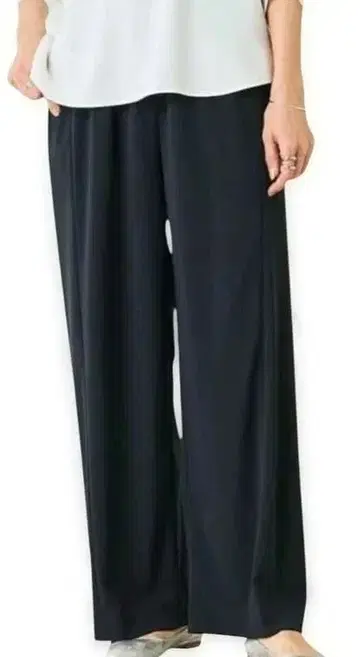 [ 새상품 ] BEARDSLEY 비어즐리 허리 개더 와이드 팬츠