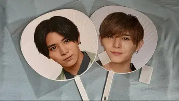 야마다 료스케 부채 2종 세트