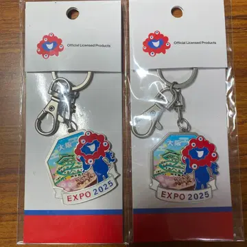 만박 EXPO 2025 오사카성 오사카 키링 2개