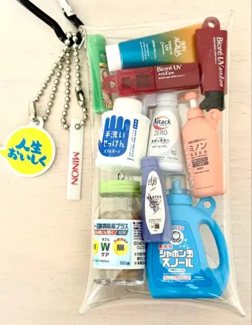 가챠 채워넣은 파우치 생활용품 캡슐 토이 가챠가챠