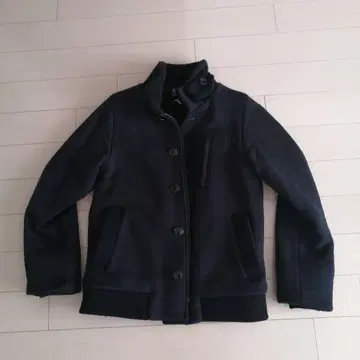 BLUE BLUE JAPAN 버튼식 자켓 블랙