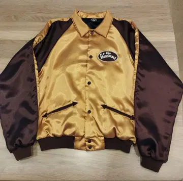 The Wanderers 나일론 자켓 골드/브라운
