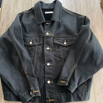 MOUSSY 다크 그레이 데님 자켓