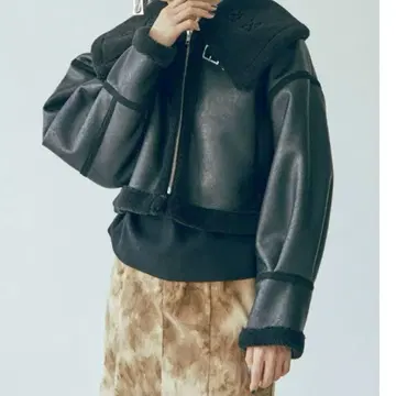 MURUA 오버 컬러 숏 자켓