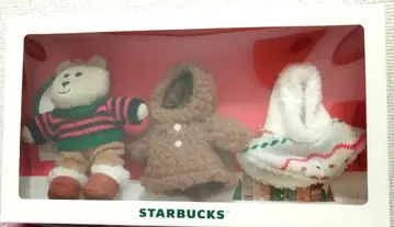 스타벅스 홀리데이 2025 베어리스타 미니 세트 봉제 인형