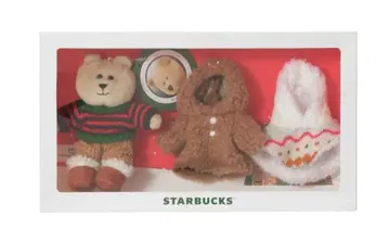 홀리데이 2025 베어리스타 미니 세트 봉제 인형