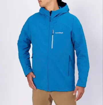 몽벨 mont-bell 노마드 후드티 후드 부착 자켓 블루