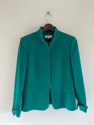 터콰이즈 테일러드 자켓