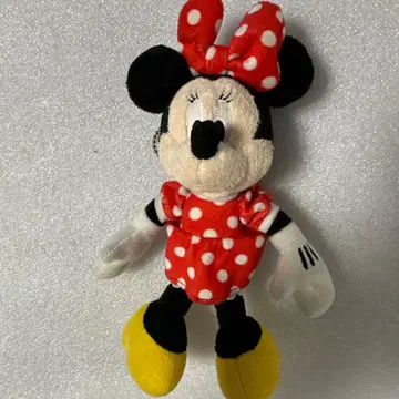 디즈니 미니 인형 배지 키링 노멀 도트 스쿨백