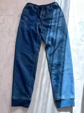 데님 블루 팬츠