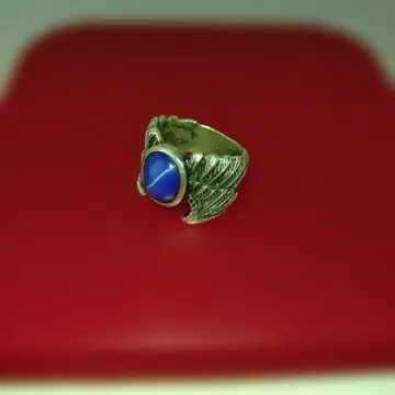 실버 반지 파랑 13g