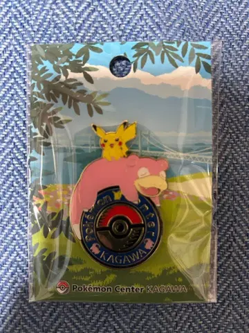 포켓몬 센터 카가와 핀 배지 야돈