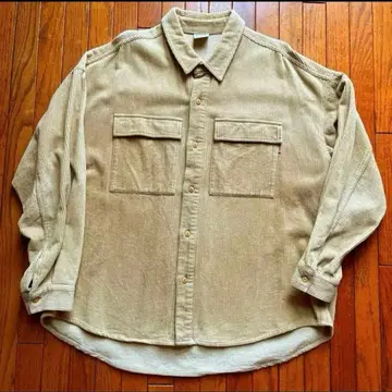 새상품급 BIGMAC 코듀로이 오버 사이즈 셔츠 CPO 셔츠 자켓