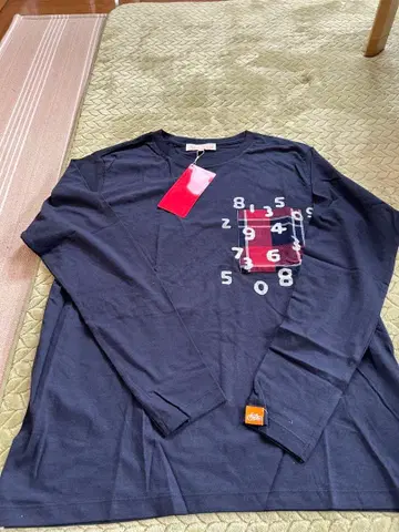 sou sou 긴팔 T셔츠 네이비