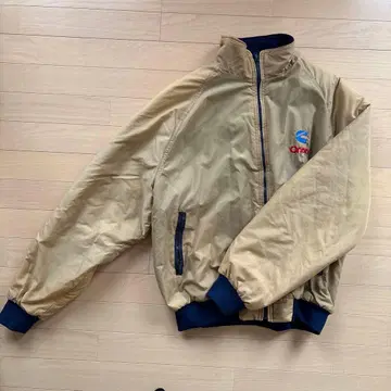 오난 베이지 점퍼 블루종