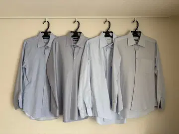 와이셔츠 4개 세트 사이즈 다름