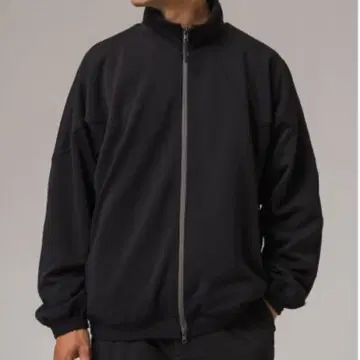 [고급] 트랙 자켓 L 블랙 더블 니트 EDIFICE