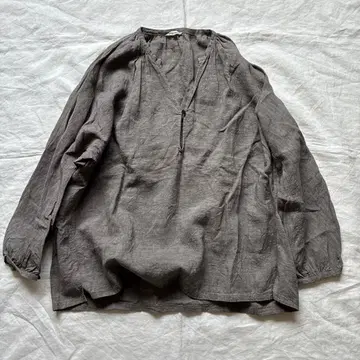 veritecoeur 베리떼꾸르/린넨 스키퍼 셔츠