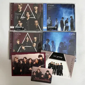 A! group [ A ] BEGINNING 4형태 세트 특전 3점 포함