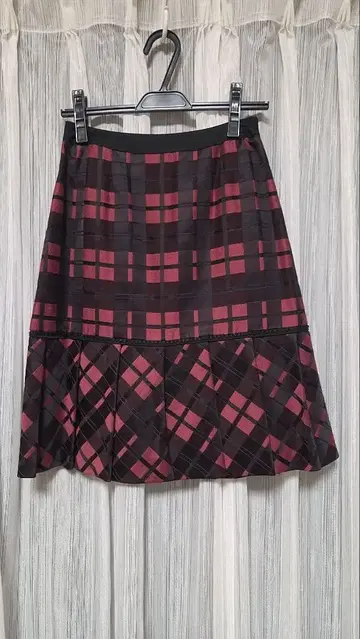 KOJI WATANABE STYLE 미디 스커트 플리츠