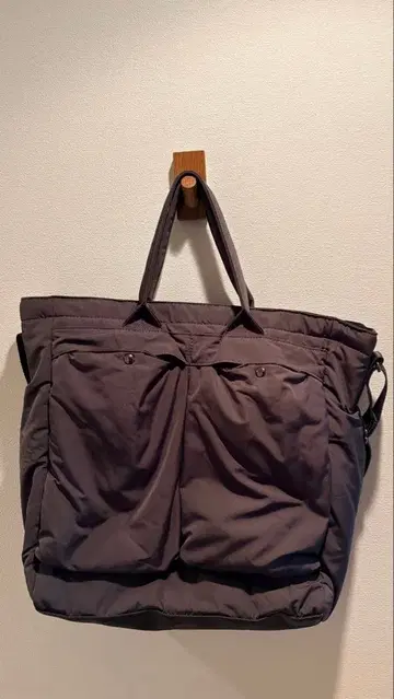 UNIQLO 2WAY 유틸리티 백 그레이