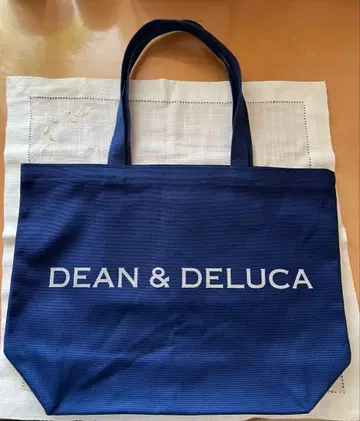 DEAN & DELUCA 라피스 블루 토트백 L