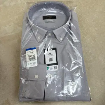 아오야마 긴팔 와이셔츠 L 사이즈 SKB00007