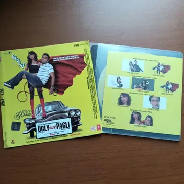 UGLY aur PAGLI 사운드트랙 CD 인도 단종