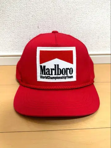 Marlboro 월드 챔피언쉽 팀 캡 레드