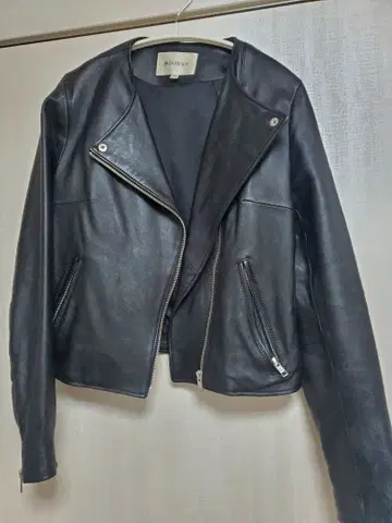 [ 새상품급 ] moussy 양가죽 라이더 자켓 천연 가죽 가죽 자켓