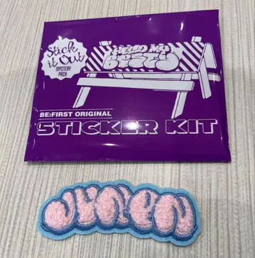 BE:FIRST 모코모코 자수 스티커 주논
