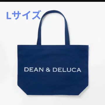 DEAN & DELUCA 차리티 토트백 라피스 블루 L 사이즈