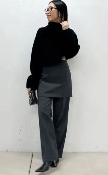 [ 세트 아이템 ] 레이어드 팬츠