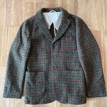 어반 리서치 해리스 트위드 자켓 새상품급 40 100주년 별주