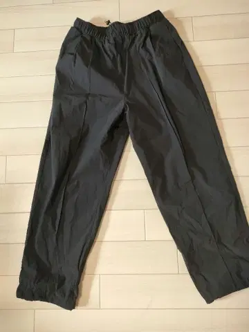 패밀리마트 편의점 의류 블랙 와이드 팬츠 L 사이즈