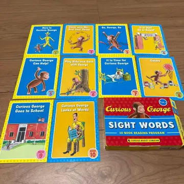 Curious George Sight Words 10권 세트