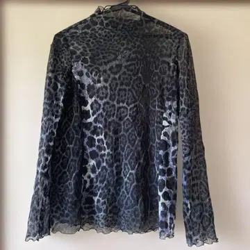 [1/9까지] 이타리야 레오파드 무늬 긴팔 셔츠