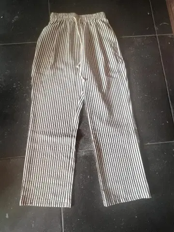 스트라이프 캐주얼 팬츠