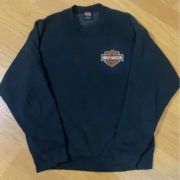 할리데이비슨 블랙 맨투맨 XL