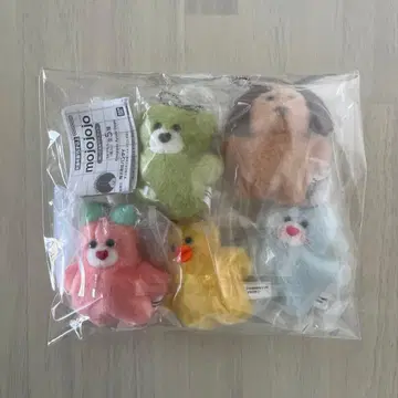 mojojojo 봉제 인형 마스코트 전 5종 컴플리트 세트