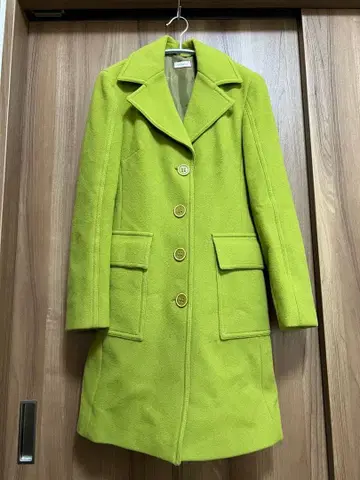 MAX&Co. 라임 그린 체스터 코트