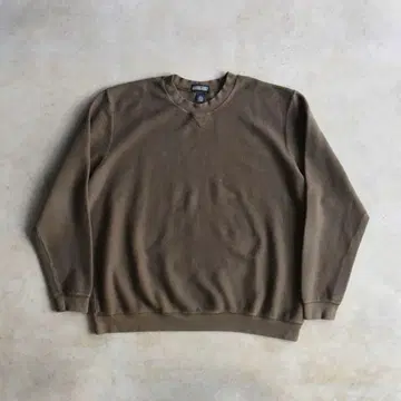 90s LANDS'END 랜드스엔드 카노코 맨투맨 XXL 브라운