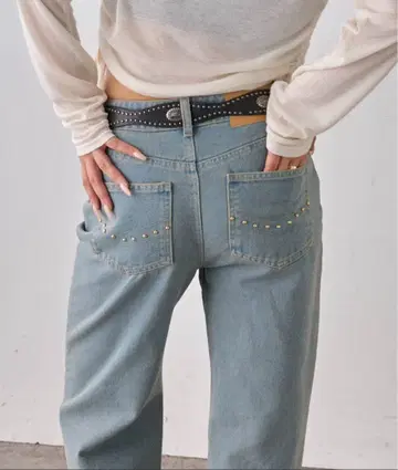 블라스트 스터드 플레어 데님 who's who gallery S