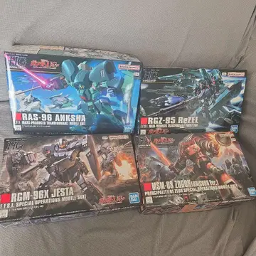 HG 리젤 & 제스타 & 조곡 & 앙크샤