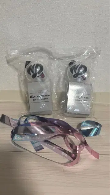 나니와단시 LIVE TOUR 2025 응원봉 2개 + 은색 테이프 포함